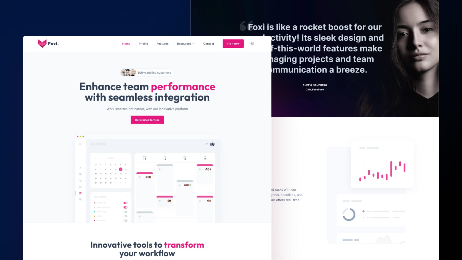 Foxi - Framer